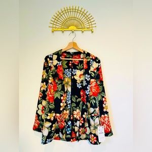 Floral Zara Blazer, Medium